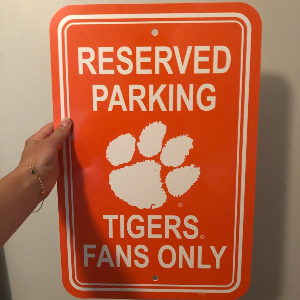 Clemson decorative sign